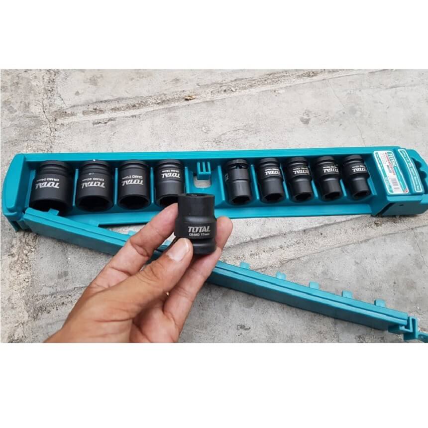 Bộ 10 đầu tuýp impact dr 1/2 inch total thistd12101