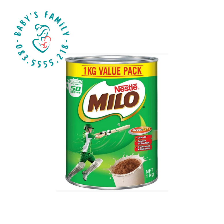 Sữa milo úc hộp 1kg