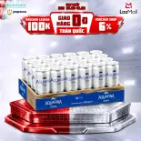 [SALE 8.8] Thùng 24 Lon Nước Uống Có Gaz Aquafina Soda (320ml/lon)