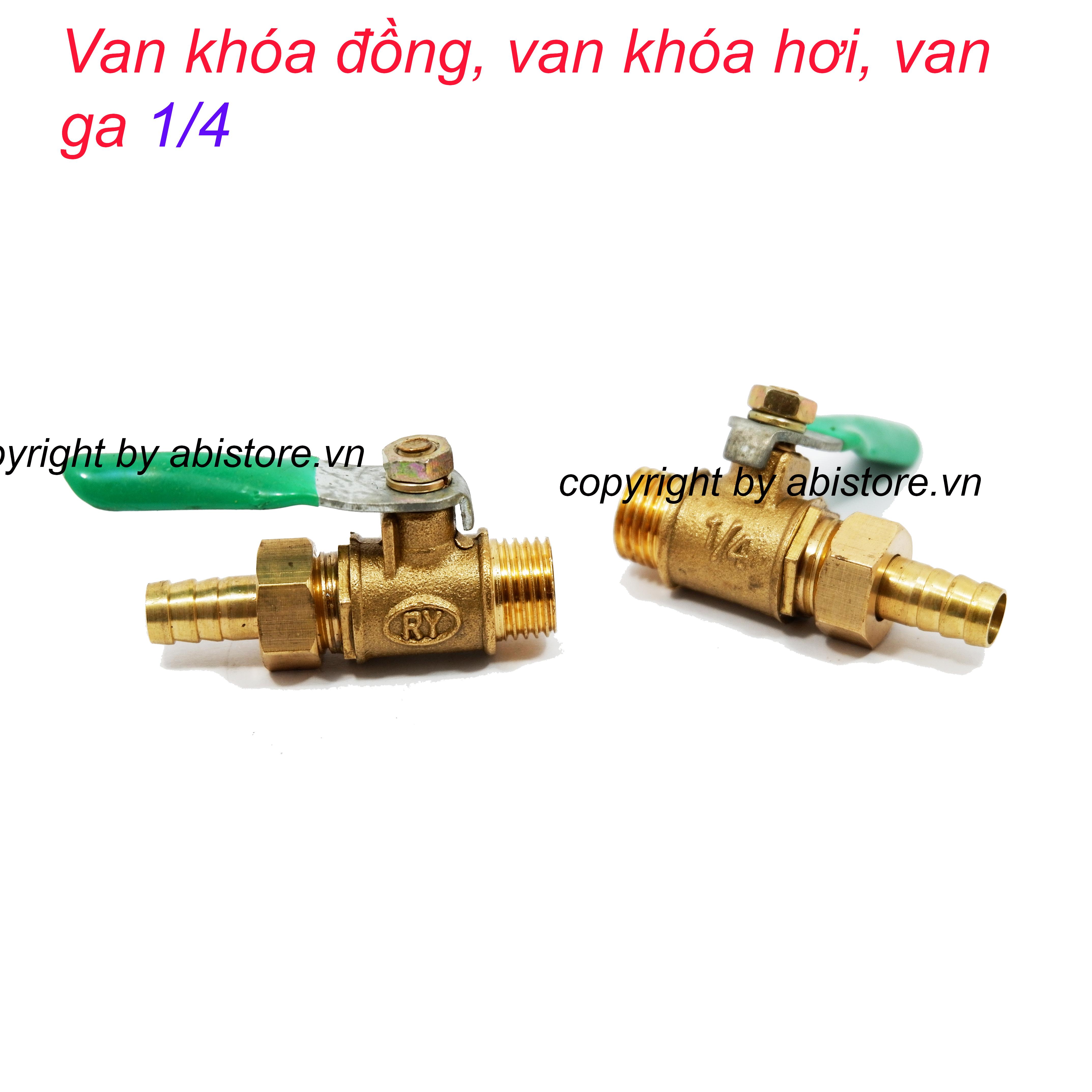 VAN KHÓA ĐỒNG 1/4 VAN KHÓA HƠI VAN GA VAN KHÓA NƯỚC BẰNG ĐỒNG CAO CẤP HÀNG ĐẸP GIÁ RẺ