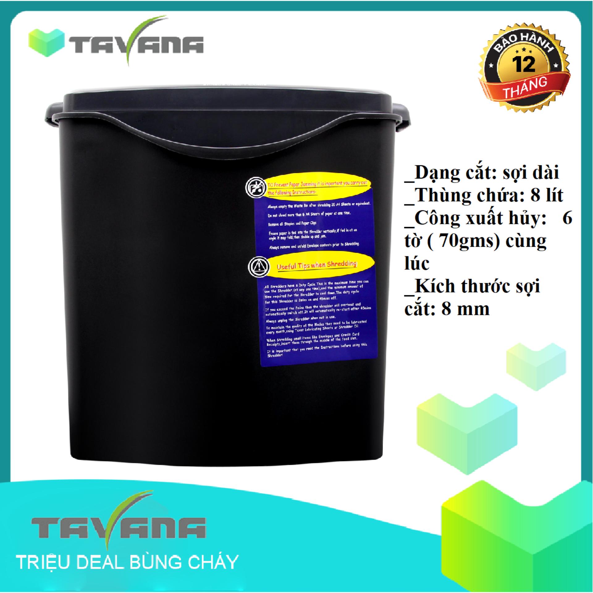 Máy huỷ tài liệu texet ps-sc1 có thùng chứa