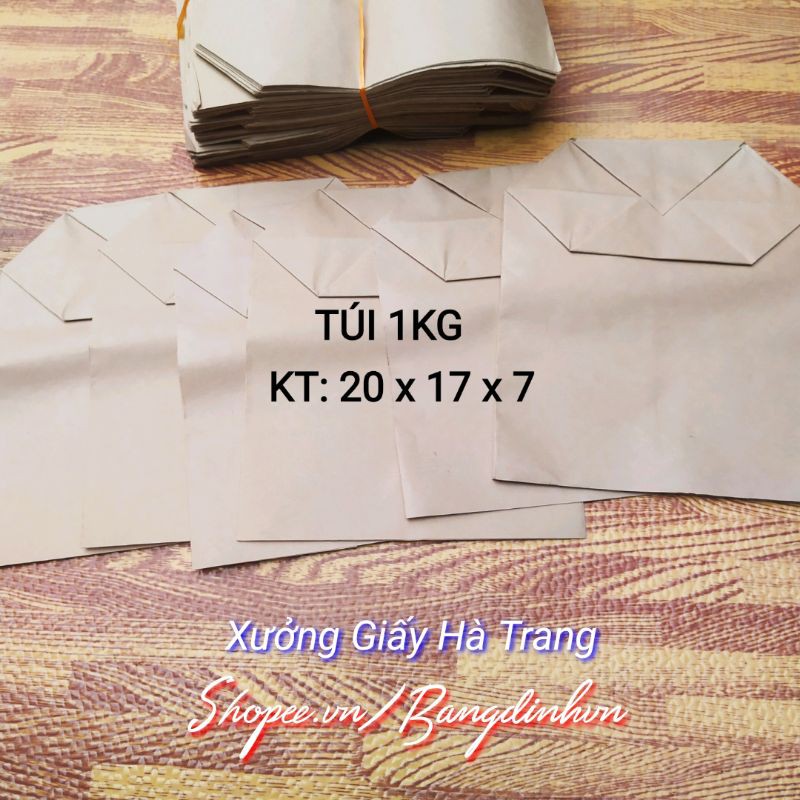 100c túi giấy xi măng túi giấy kraft