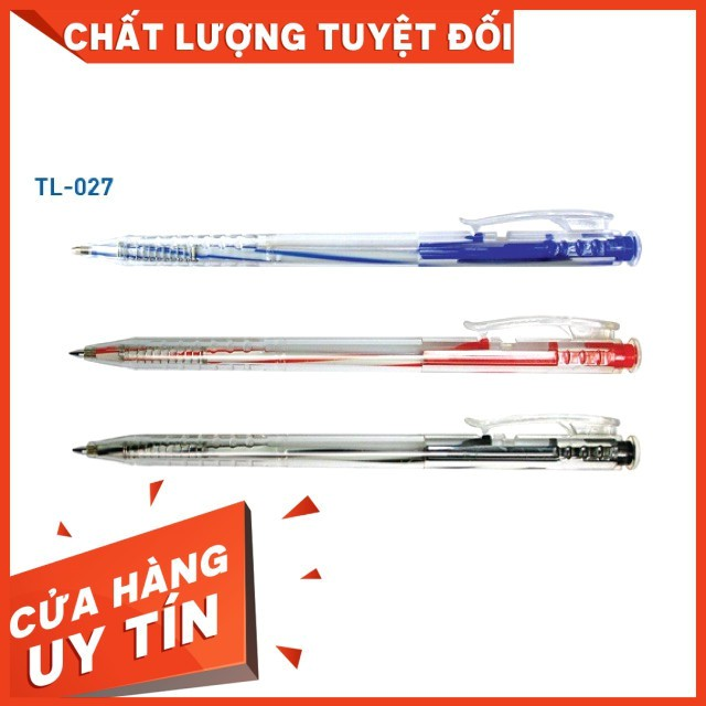 10 bút bi thiên long 027