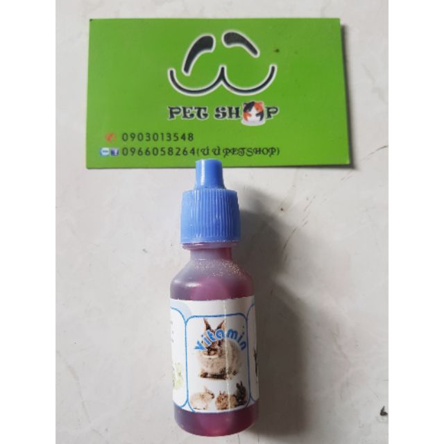 Vitamin cho thỏ & bọ ú gp