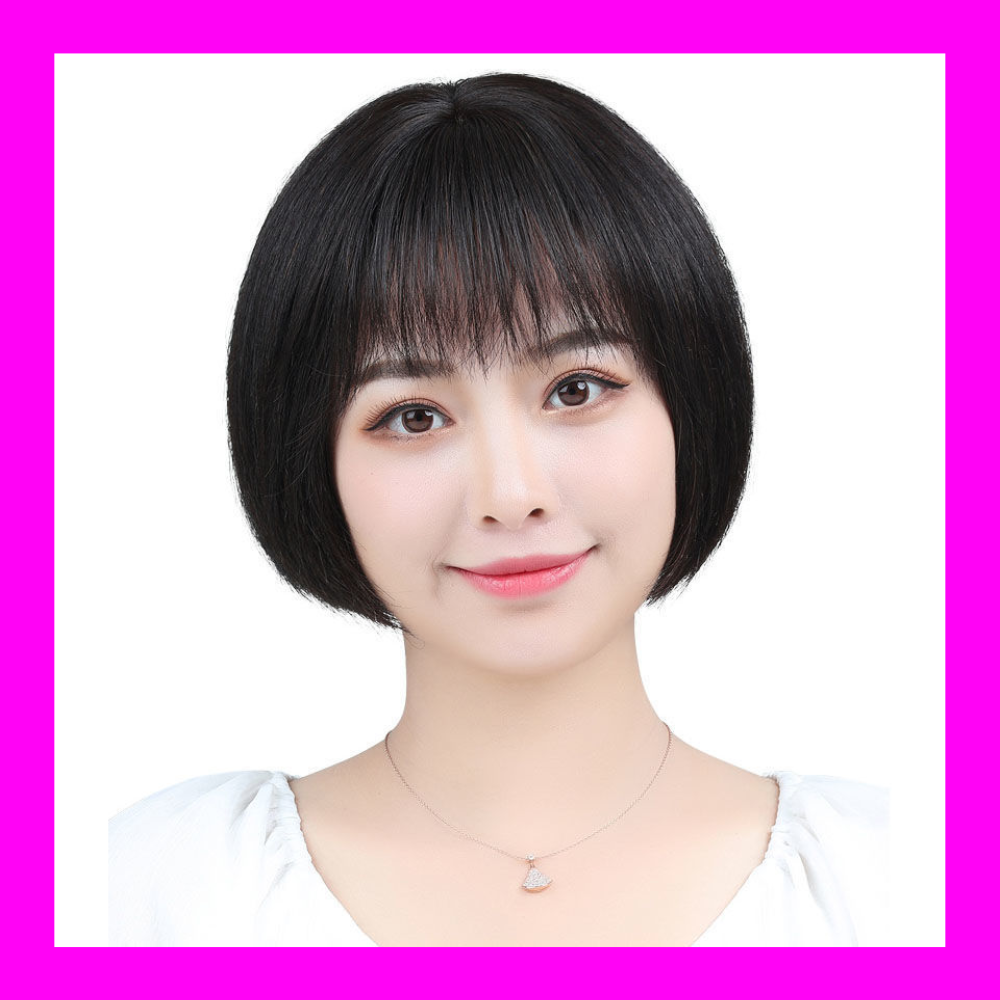 [TẶNG LƯỚI] Tóc giả nữ nguyên đầu ngắn cúp búp bê - TG20
