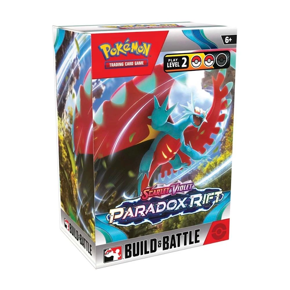 Thẻ Pokemon TCG Paradox Rift hộp Build & Battle Box