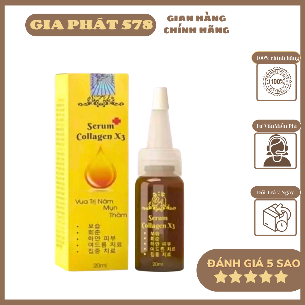 Serum Đông Anh giảm nám, giúp da căng bóng rạng rỡ - Lọ 20ml