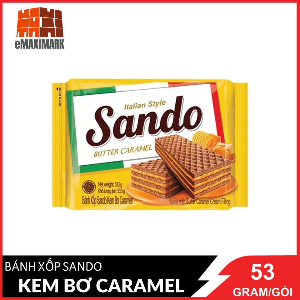 Bánh xốp Sando Caramel 53.5g
