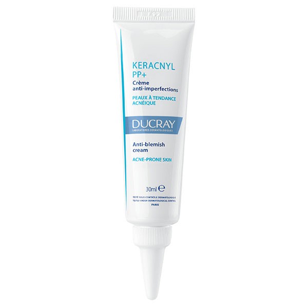 Ducray - kem dưỡng giảm mụn viêm mờ thâm ducray keracnyl pp+ anti- blemish soothing cream 30ml