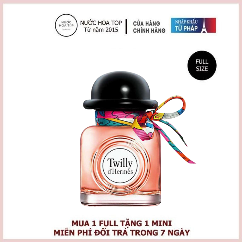 Nước hoa nữ nước hoa hermes twilly d’hermes eau de parfum 85ml - lưu hương bền lâu - nước hoa chính hãng