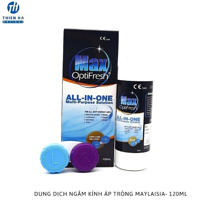 Nước ngâm kính áp tròng, dung dịch bảo quản và khử trùng kính áp tròng Malaysia