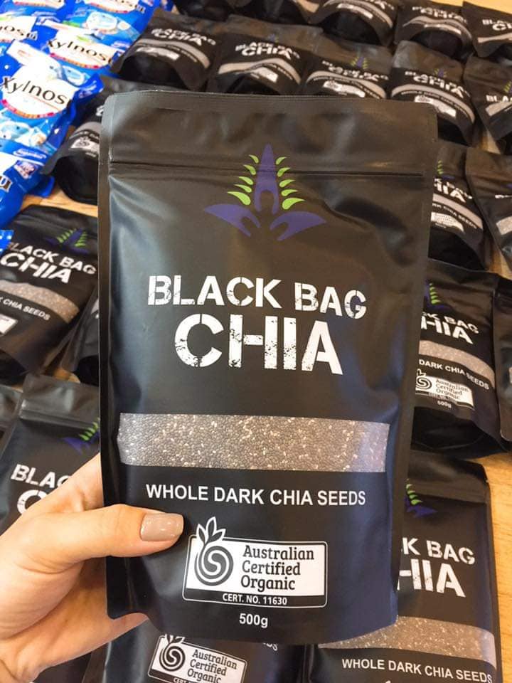 500gr hạt chia đen Black Bag Chia