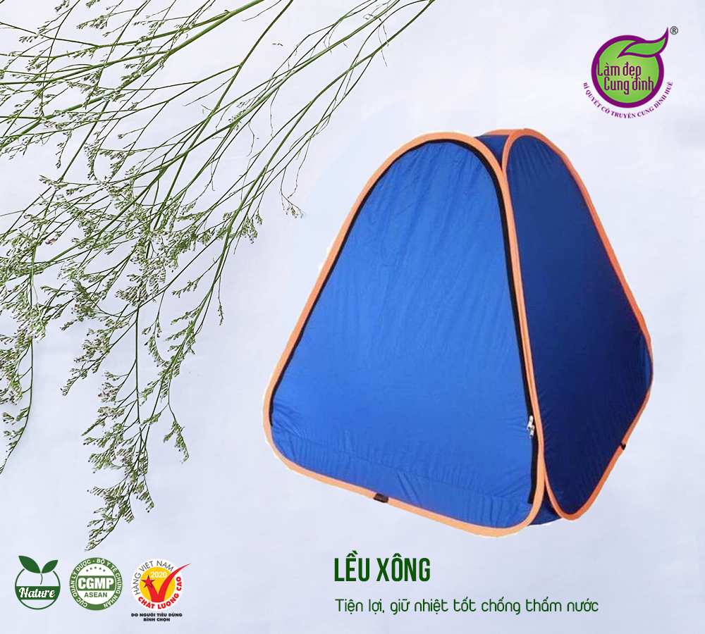Lều xông -lều xông hơi tự bung-lều xong hơi sau sinh
