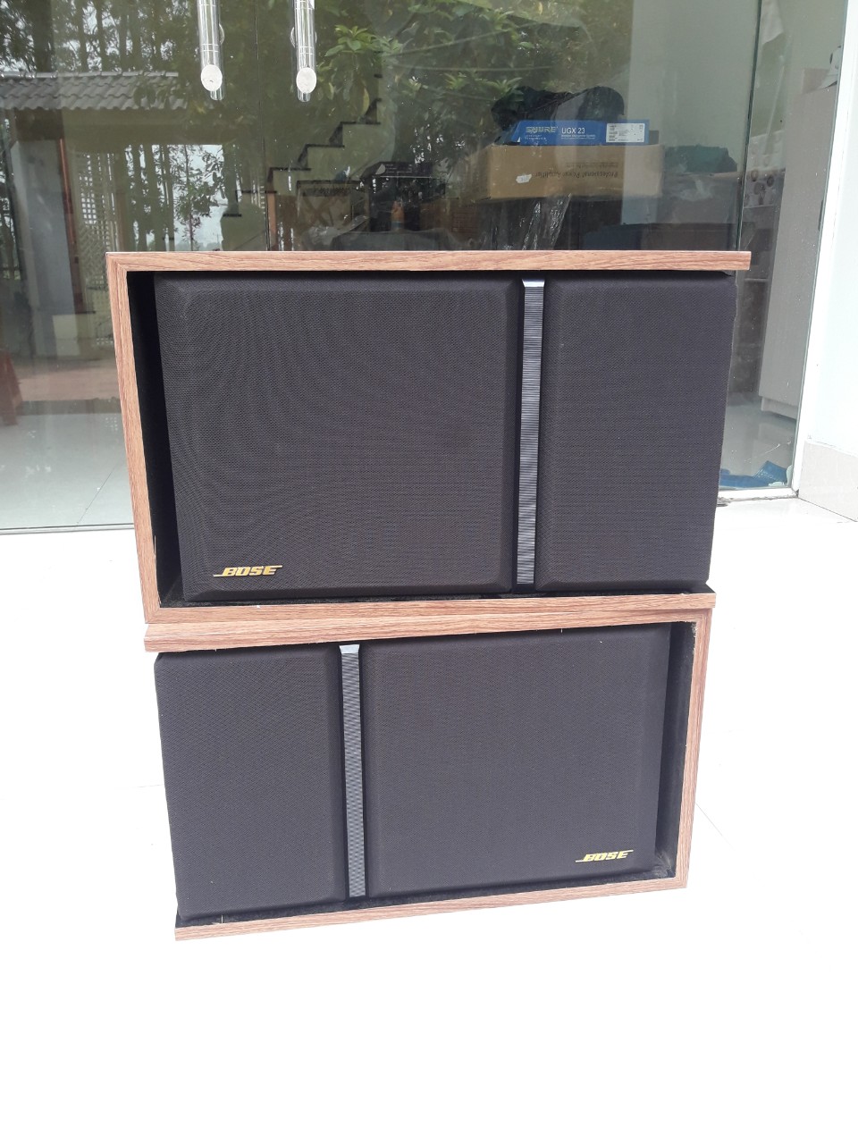 VỎ THÙNG LOA BO.SE 301 - SERI III BASS 20, 2 TREBLE - GIÁ 1 ĐÔI 1  TẶNG KÈM BÔNG TIÊU ÂM