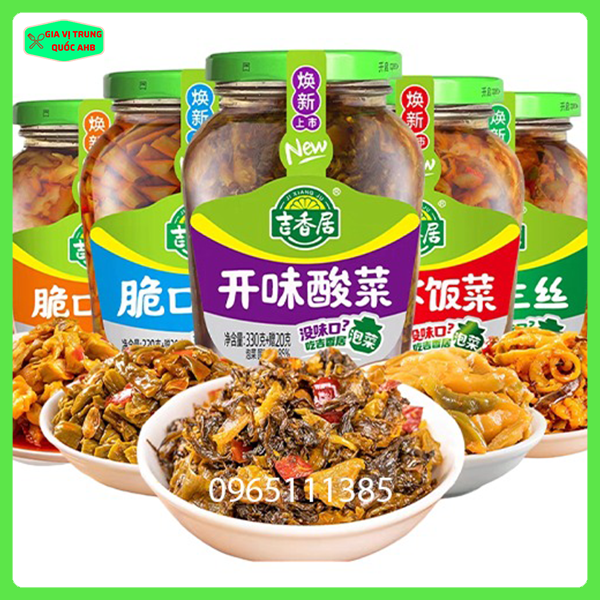 Củ cải giòn tứ xuyên 10 vị