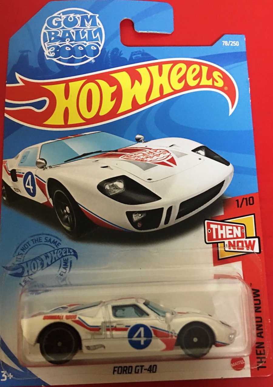Hotwheels - ford gt 40