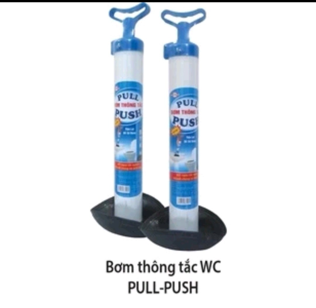 Bơm thụt thông tắc cống bồn cầu, cống