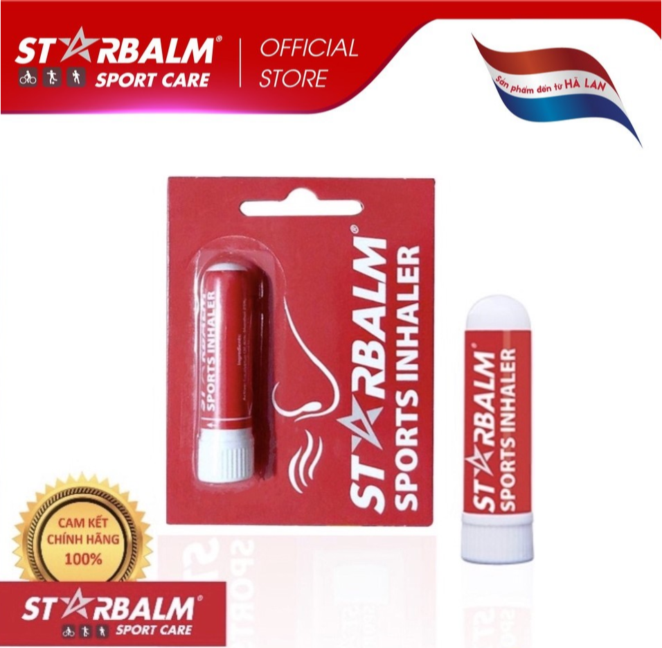 ✅ ống hít thông mũi starbalm - hà lan 1.1 gram - hàng chính hãng