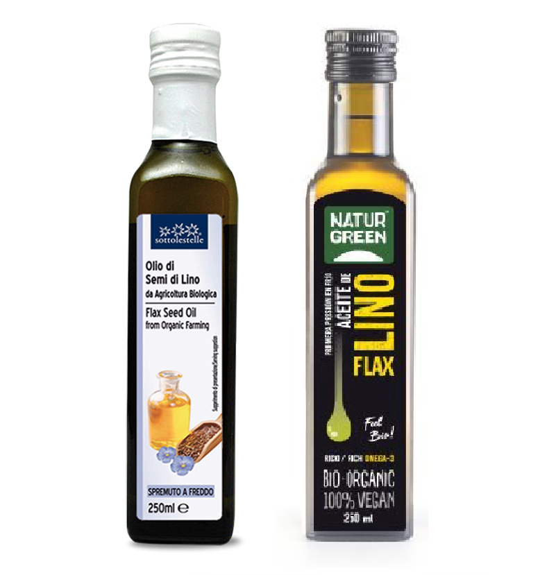 Dầu Hạt Lanh Hữu Cơ Naturgreen Sottolestelle Organic Flaxseed Oil 250ml