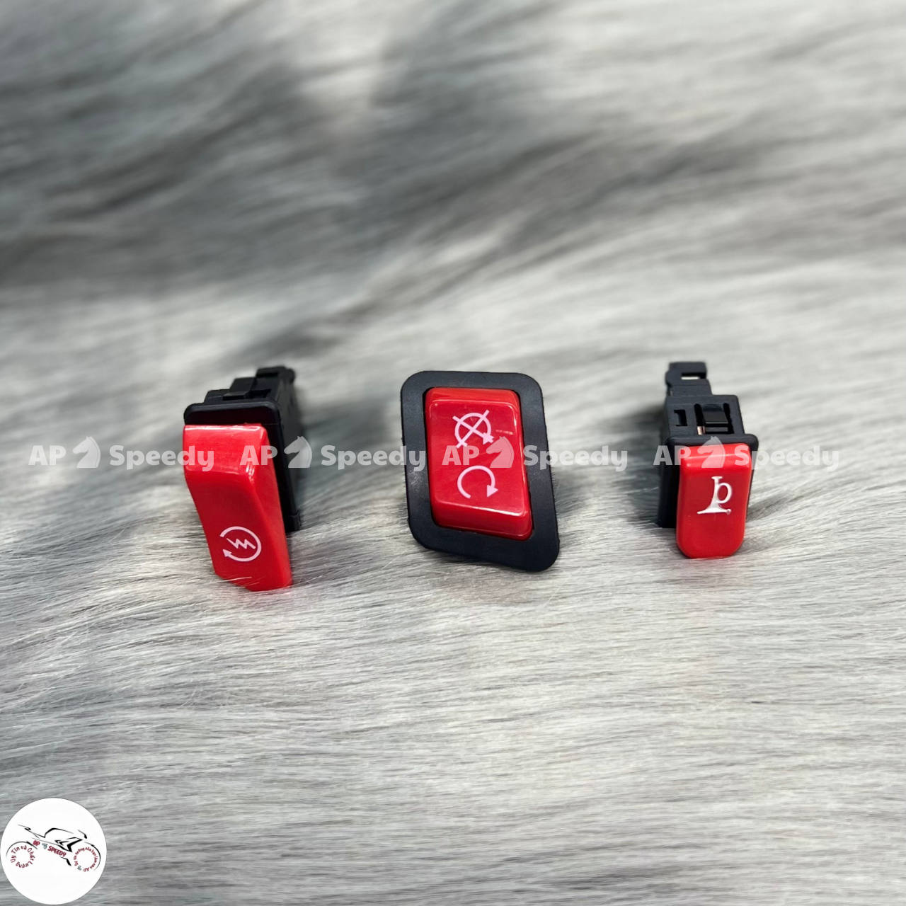 Nút công tắc đỏ gắn thông dụng dòng xe Honda
