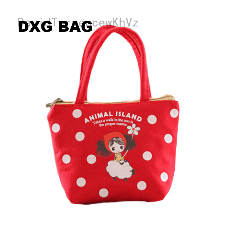 Draftor New Chic Lady Girl Dễ Thương Ví Nhỏ Đáng Yêu Túi Xách Túi Mỹ Phẩm Tote