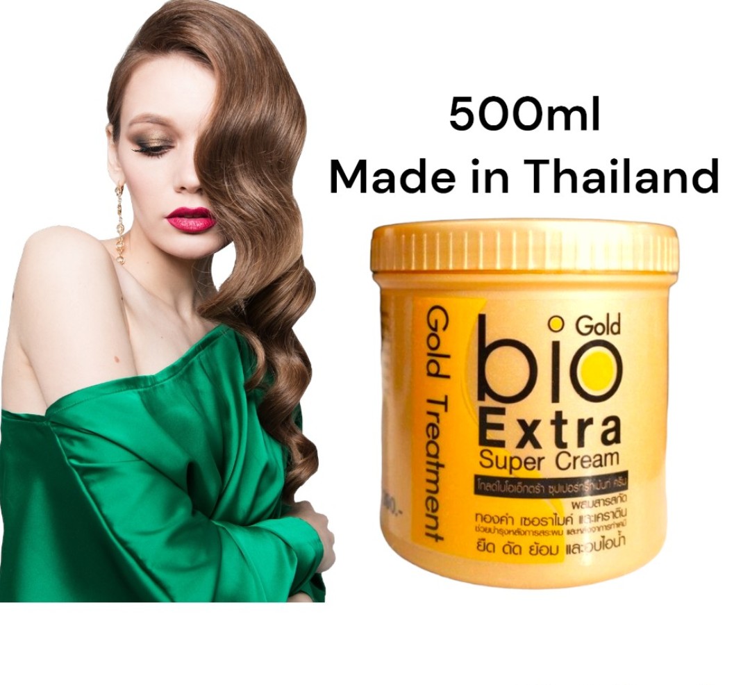 Ủ tóc siêu mượt bio extra golg treatment 500ml thái lan