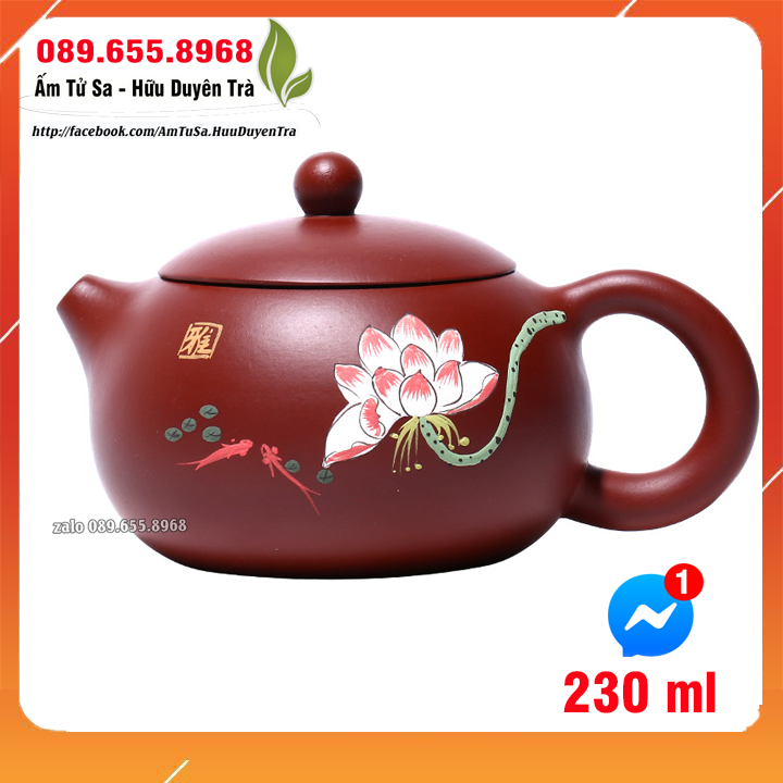Ấm Trà Tử Sa HỎA PHI LONG nghi hưng (cao cấp) - ấm tử sa nghi hưng cao cấp - pha trà, trà đạo