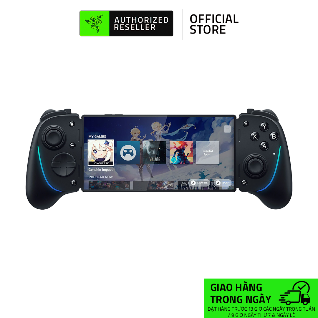 Razer Kishi Ultra - Tay Cầm Chơi Game dành cho thiết bị Android, iPhone và iPad Mini Full-Sized Mobile Gaming Controller