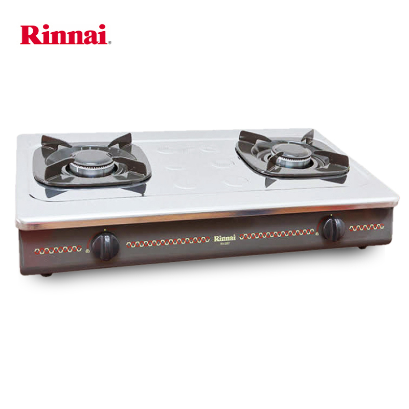 Bếp gas 7 tấc Rinnai RV-287SN, Chén thép đúc lửa xanh tiết kiệm gas