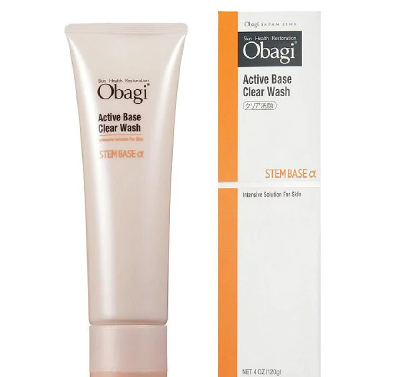 Sữa rửa mặt tạo bọt obagi active base clear wash 120g -made in japan