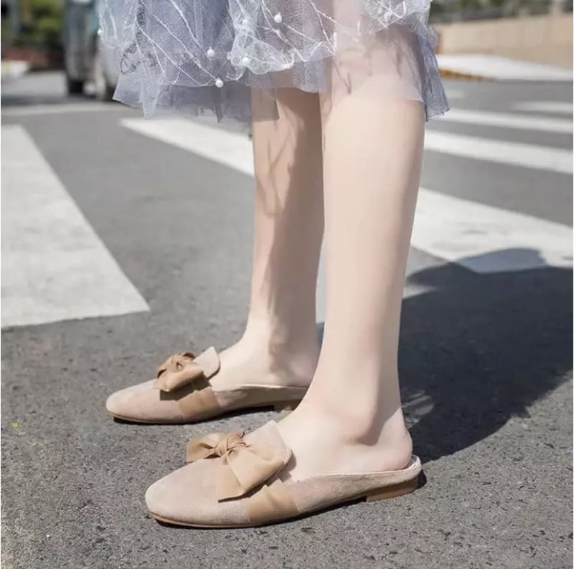 Sục nơ da lộn sục nữ siêu xinh sục thời trang