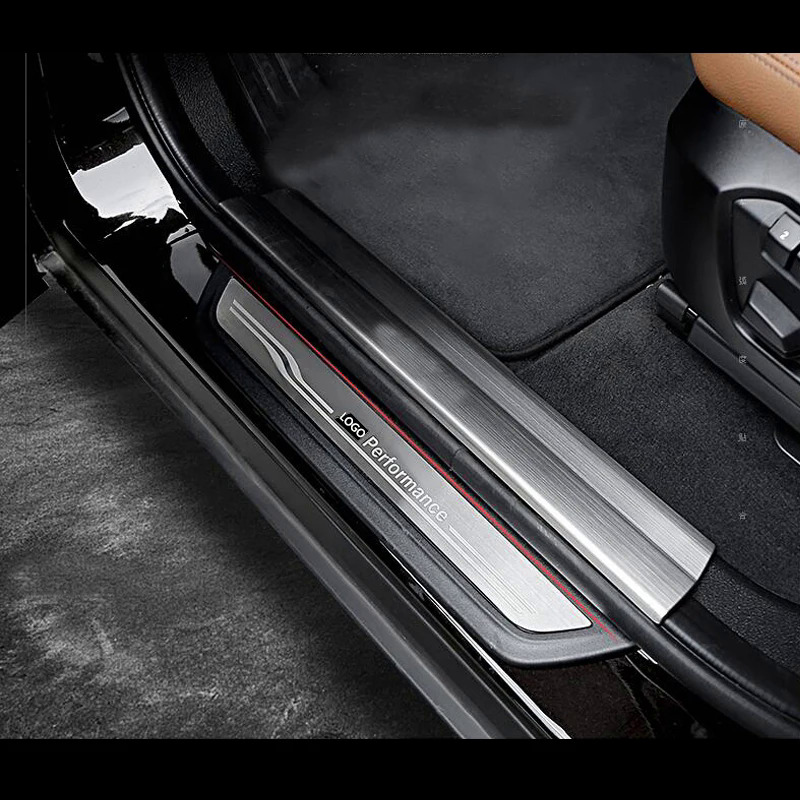 Trang trí ngưỡng cửa xe hơi cho BMW Bery Tage, tấm bảo vệ Ngưỡng Cửa, thanh ngưỡng bàn đạp Chào mừng, kiểu xe hơi, X5, x6, E70, E71, F30, F10, F25, F15, f1
