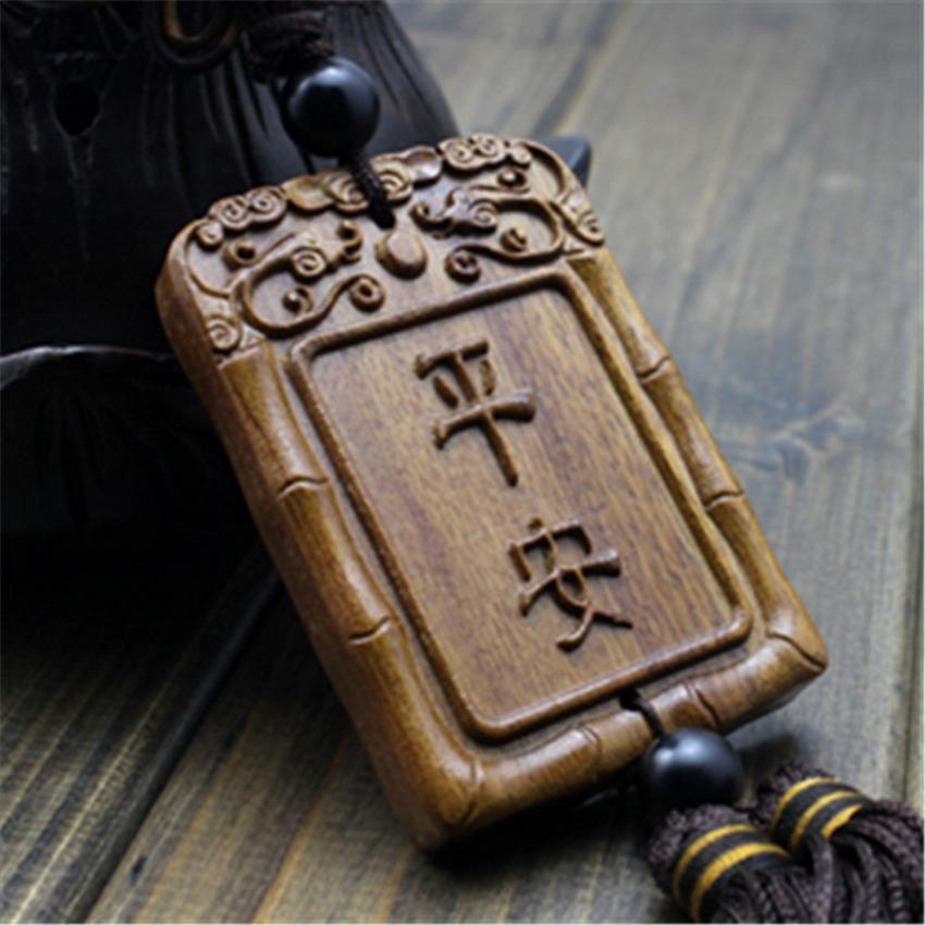 (100k) Lệnh bài gỗ cổ trang dây tuyến