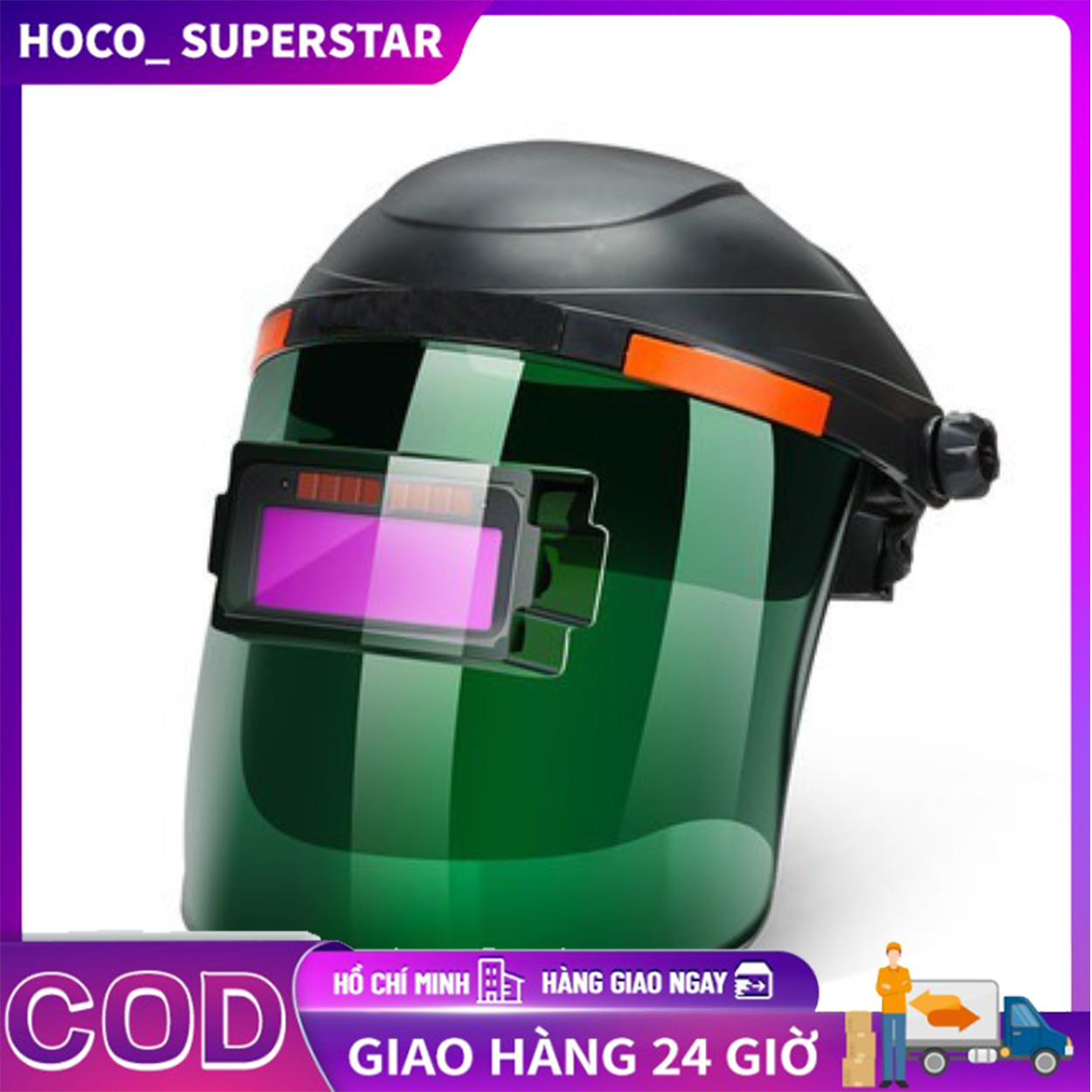 Mặt nạ hàn điện hoàn toàn tự động thay đổi ánh sáng hàn kính Mặt nạ hàn điện tử tự động đổi màu sử dụng năng lượng mặt trời an toàna