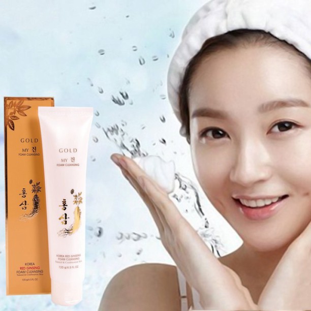 Combo 4 hộp sữa rửa mặt sâm vàng hàn quốc