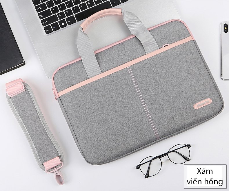 Túi chống sốc đựng laptop có dây đeo chéo IB04