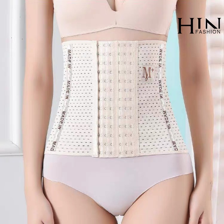 Gen nịt bụng định hình mẫu mới m+ với 6 nấc cài - chiều cao gen 25cm - miếng nâng bụng - gen nịt bụng giảm mỡ sau sinh - đai nịch bụng - HIN Fashion G02 