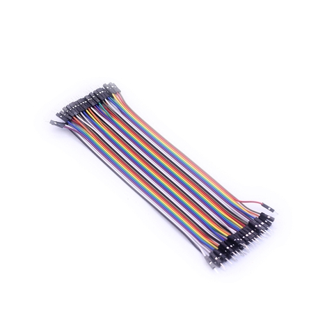 Dây cáp 20cm 7 màu 40p đực-cái