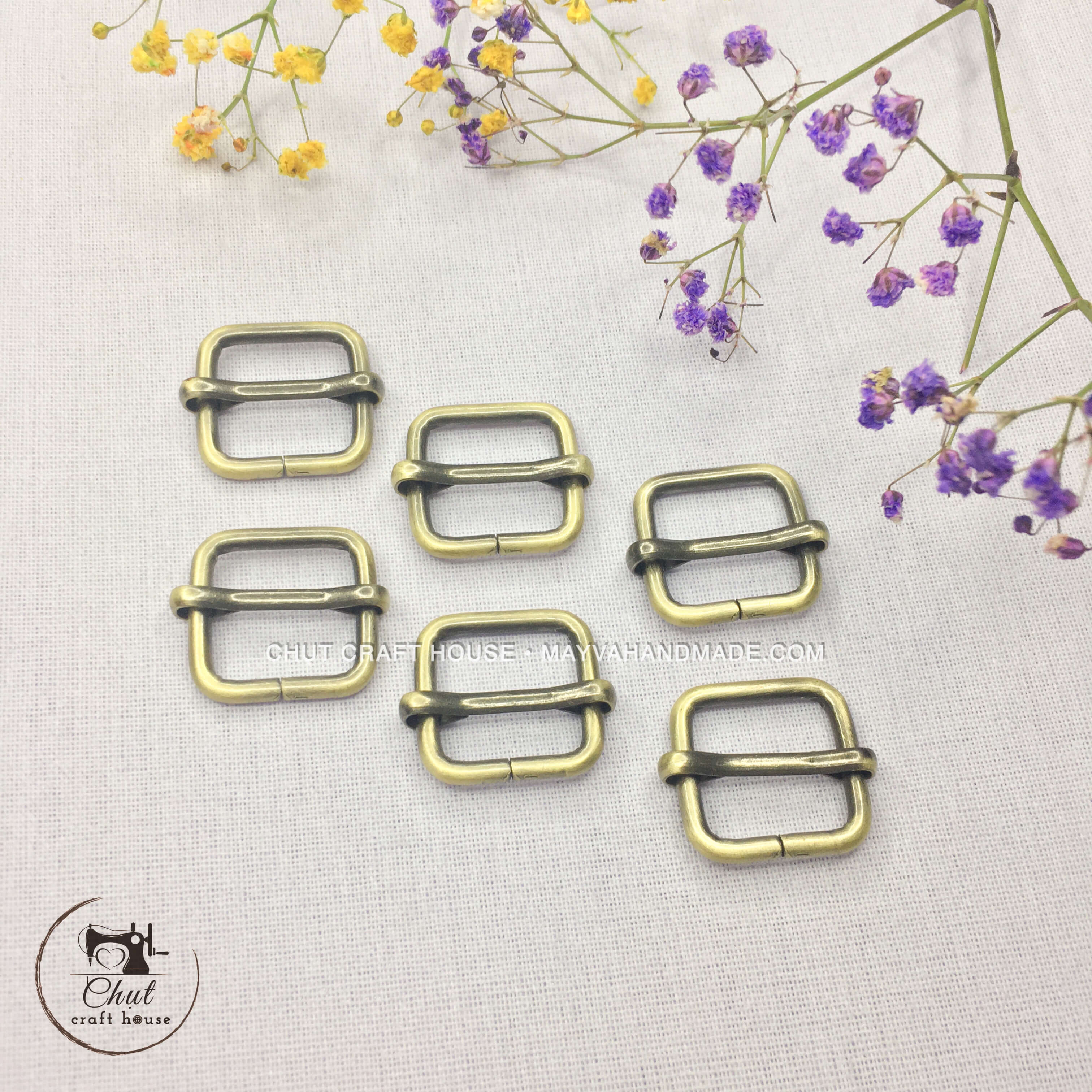 Khoen chỉnh dây 1.5cm đồng Atimon