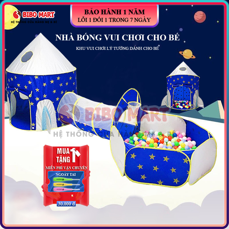Nhà bóng cho bé gấp gọn, lều bóng cho bé, thiết kế siêu an toàn chắc chắn giành cho bé vui chơi trong nhà Bảo hành 12 tháng lỗi đổi mới trong 7 ngày