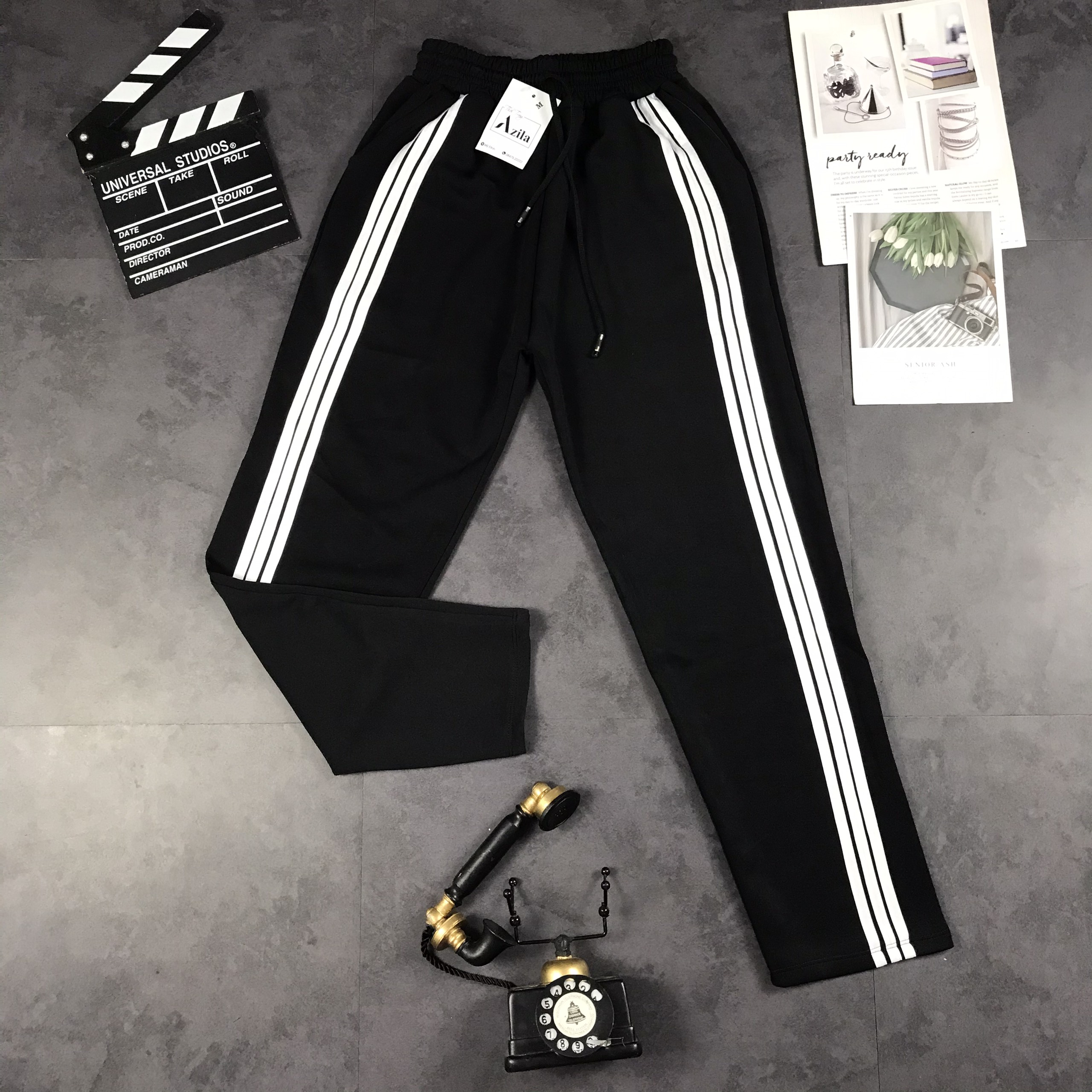 Quần Jogger Nam- Quần Thể Thao Nam Chất Liệu Polyester Mềm Mịn Thoáng Mát - QTT03