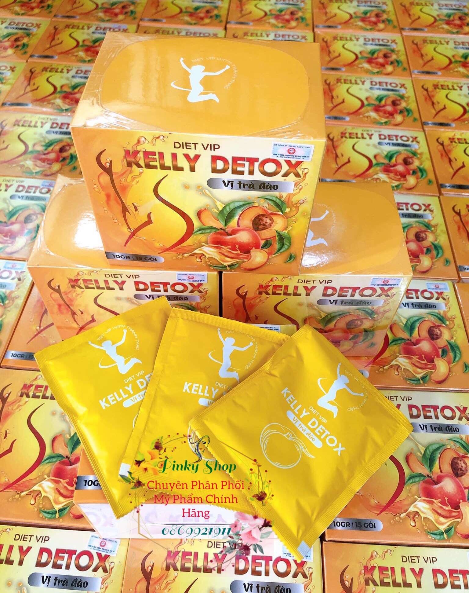 Trà Đào Kelly Detox