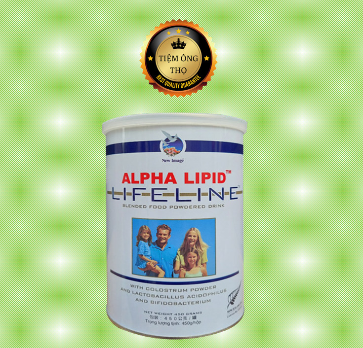 Sẵn hàng Sữa non Alpha Lipid Lifeline 450g date 2025