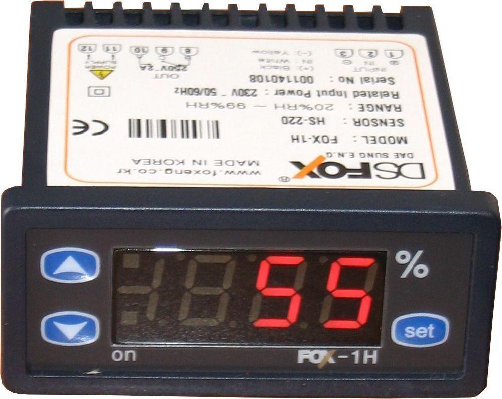 Đồng hồ điều khiển độ ẩm fox-1h