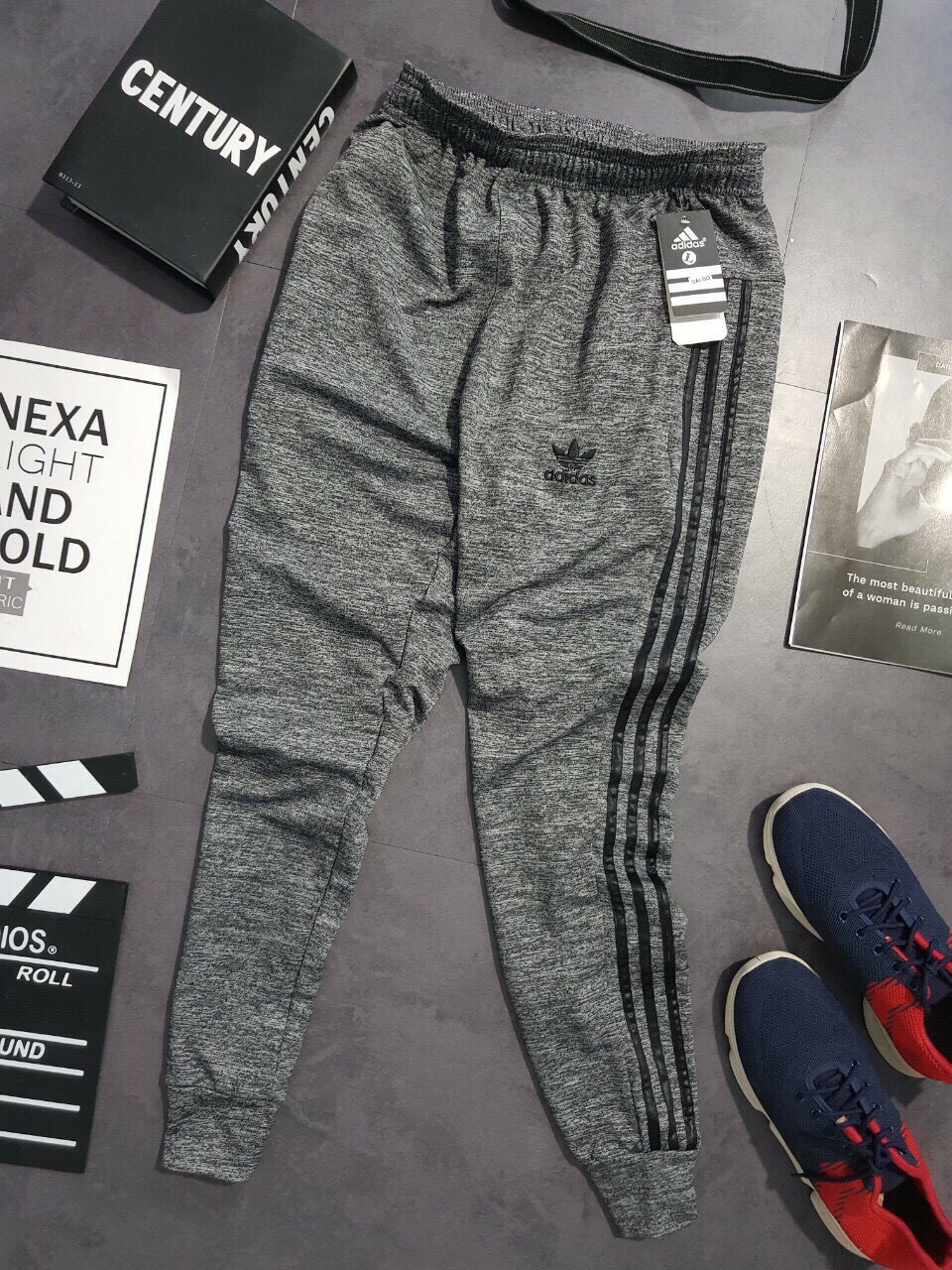 Quần Jogger thể thao nam ống bo logo thêu Pro Sport - Hàng VNXK - Cường Thanos Sport thế giới đồ tập, quần áo tập gym