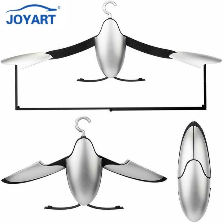 Móc treo quần áo trên ô tô, xe hơi cao cấp nhãn hiệu Joyart JY-187B (Màu bạc)