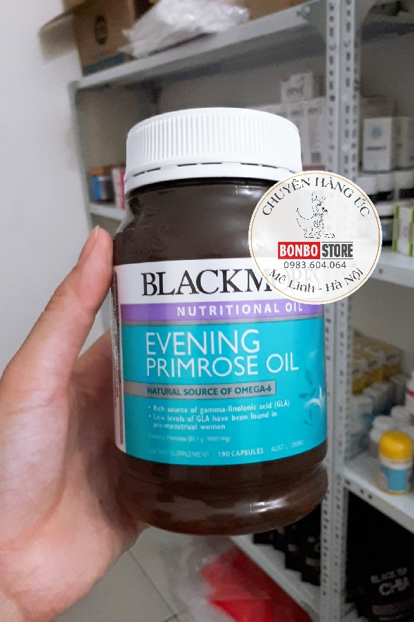 Tinh dầu hoa anh thảo Úc Blackmores Evening Primrose (190v)