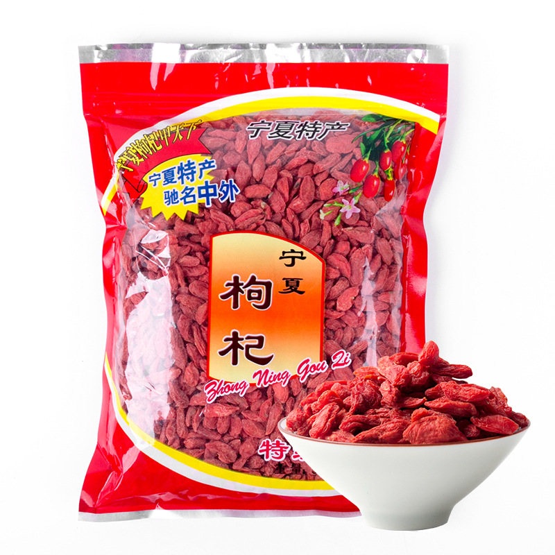 Túi 0.5kg kỷ tử đỏ sậm to ninh hạ - loại ngon