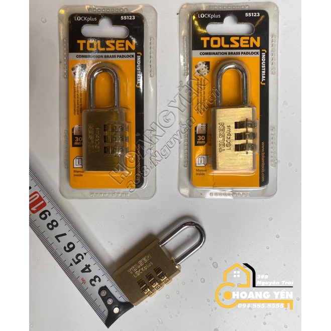 Khóa mã số, ổ khóa số tolsen 55123