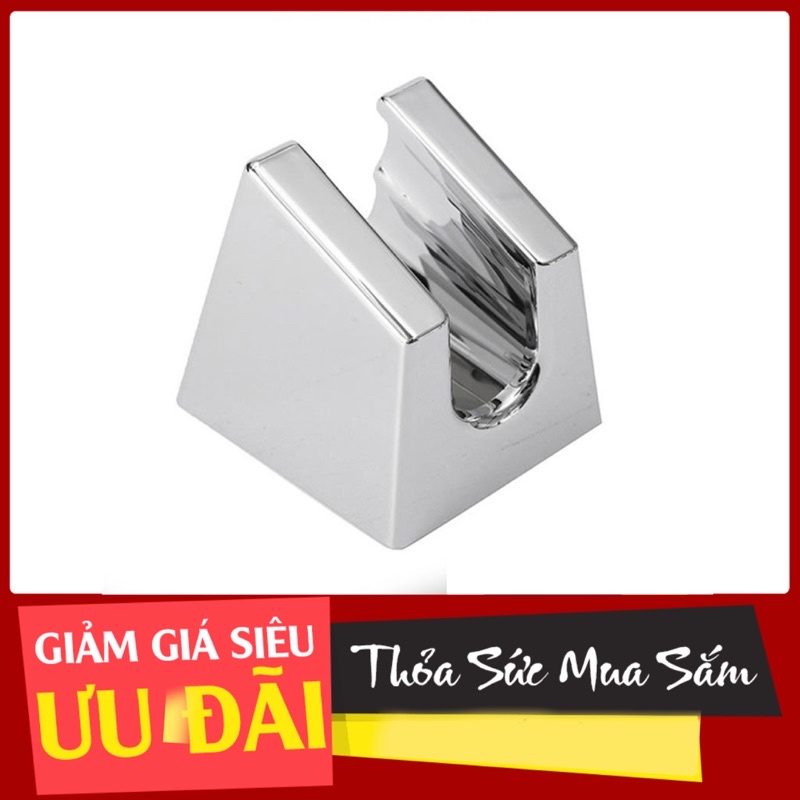 Đế cài vòi sen tắm mạ inox, vòi xịt vệ sinh - sen xịt shop